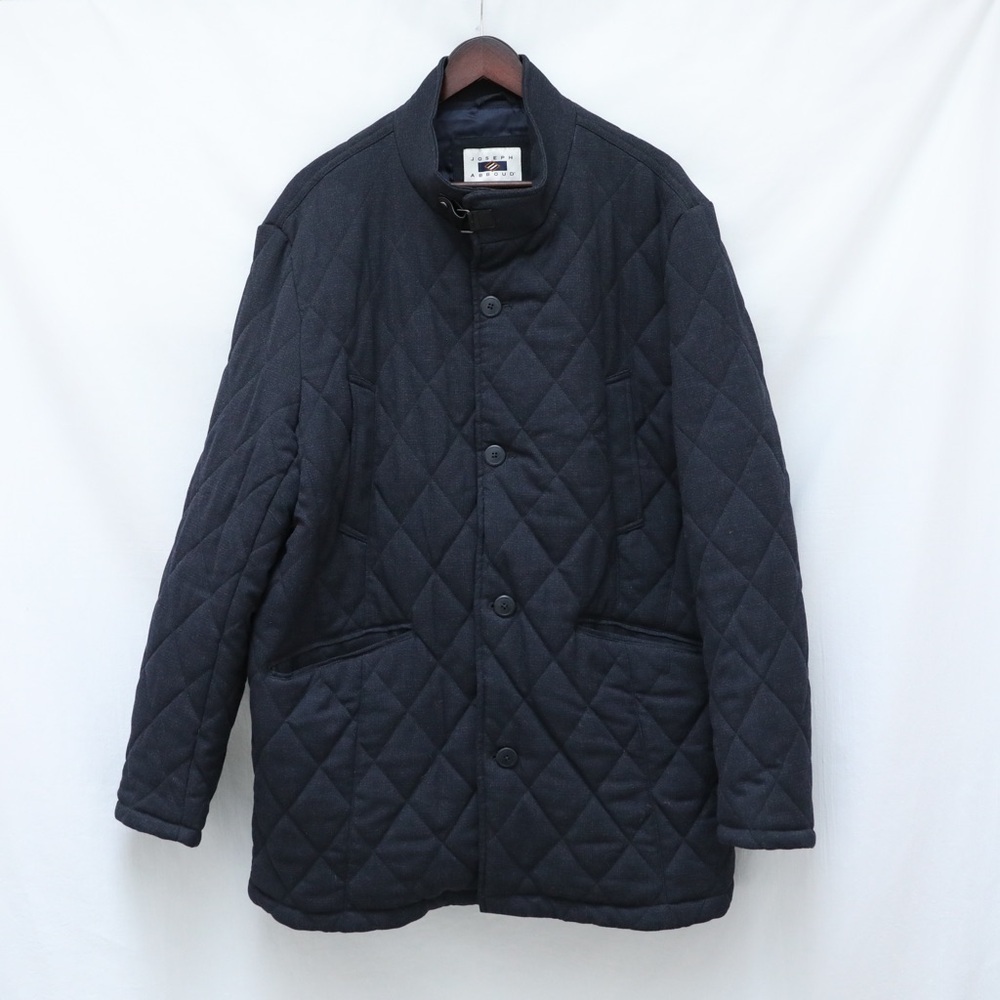 Joseph Abboud Black Quilted Puffer Jacket